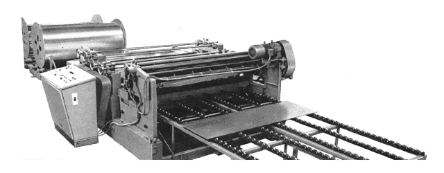 自動定寸切断機（1971年）
